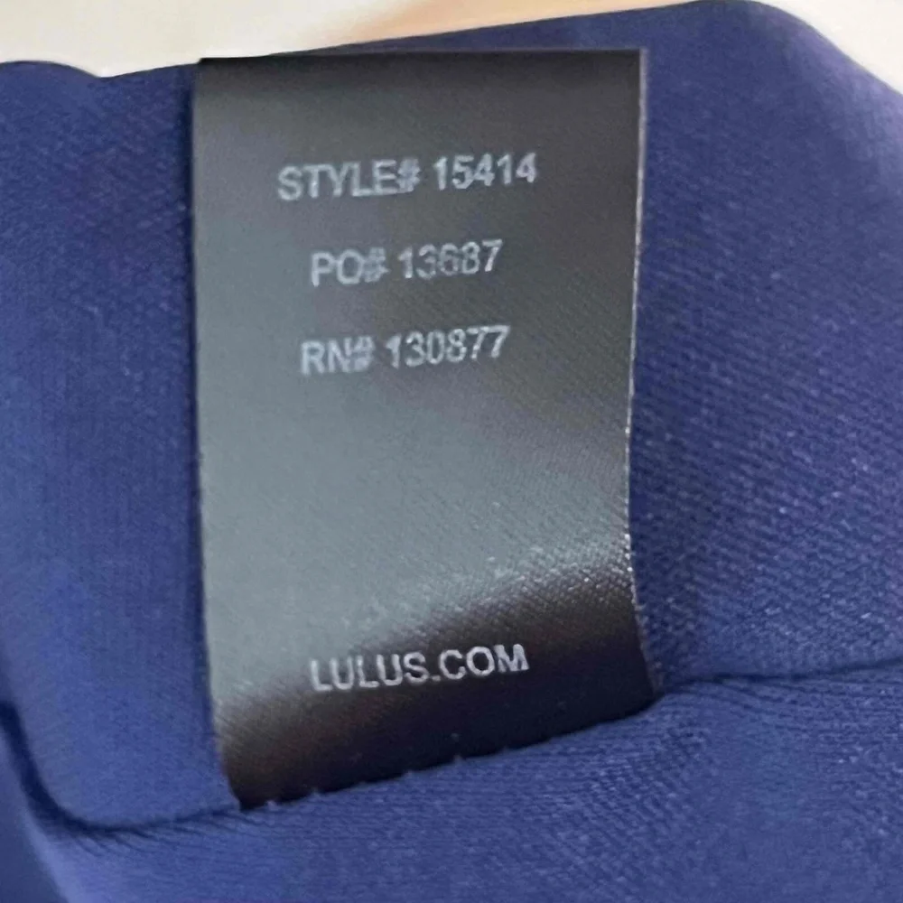 Lulus blue fit